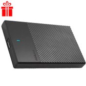 تصویر هارد اکسترنال لنوو مدل K01-A با ظرفیت 1 ترابایت به همراه کیف هارد هدیه Lenovo K01-A 1TB External Hard Drive