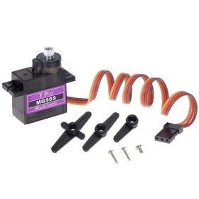 تصویر سروو موتور دنده فلزی MG90S 