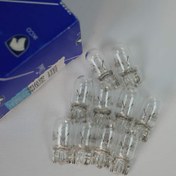 تصویر لامپ مینیاتوری پژو و سمند 12ولت 5وات رنگ سفید شرکتی ایساکو 1610400711 