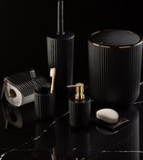 تصویر ست سرویس بهداشتی 6 پارچه همارا مدل بادبزنی چهار گوش 