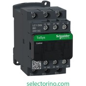 تصویر کنتاکتور اشنایدر ۹ آمپر بوبین ۲۴ DC Schneider Electric Contactor