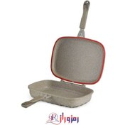 تصویر تابه رژیمی نانو گرانیت لایف اسمایل سایز 32 