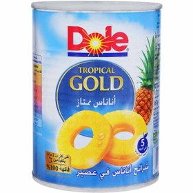 تصویر کمپوت آناناس Dole مدل Gold حجم 567 گرم 