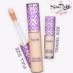 تصویر کانسیلر مایع فول کاور آرت اسکین طرح تارت با پوشش دهی بالا در ۲ رنگ Tarte Shape Tape Concealer