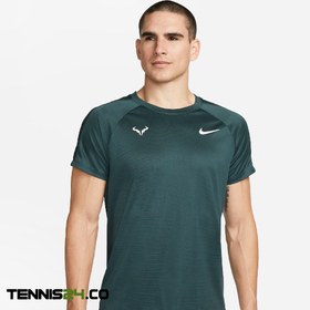 تصویر تی شرت تنیس مردانه نایک Nike RAFA Challenger- یشمی 