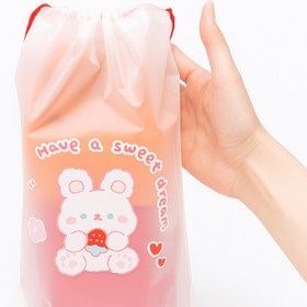 تصویر کاور بنددار طرح خرگوش قرمز 