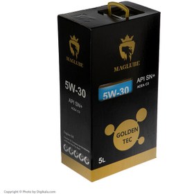 تصویر روغن مگلوب گلدن تک 5w30 Maglube golden 5w30