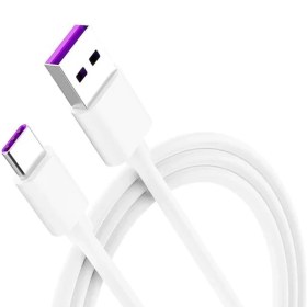 تصویر کابل تبدیل USB به USB-C مدل PURPLE-5A طول 1 متر 