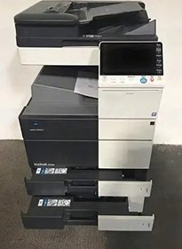 تصویر دستگاه کپی چند منظوره لیزری تک رنگ Konica Minolta BizHub 454e Tabloid - 45ppm 