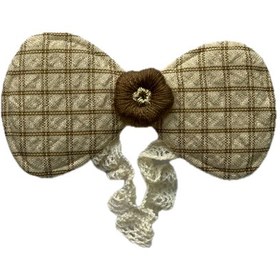 تصویر تکه دوزی طرح پاپیون 