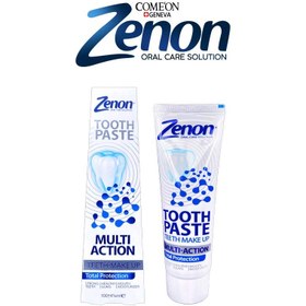 تصویر خمیر دندان کامل زنون حجم 100 میلی لیتر Zenon Multi Action Toothpaste 100ml