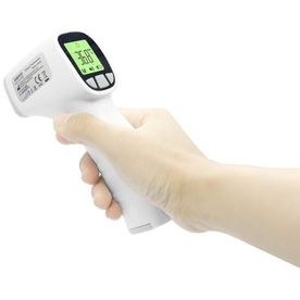 تصویر تب سنج دیجیتال غیر تماسی جامپر مدل FR202 Non-contact digital thermometer-jumper FR202