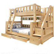 تصویر تخت خواب 2طبقه نوجوان 