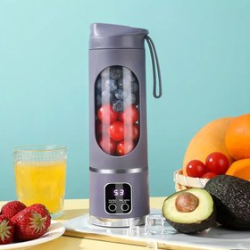 تصویر مخلوط کن شارژی قابل حمل Juicing Cup مدل HS-860 - سفید juicing cup HS-860