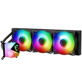 تصویر خنک کننده پردازنده ام اس آی مدل MAG CORELIQUID C360 Msi MAG CORELIQUID C360 CPU Liquid Cooler