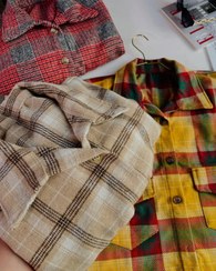 تصویر کت گرم موهر2 رنگبندی قرمز زرد کرم 