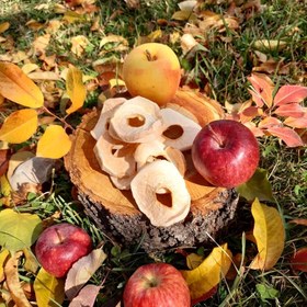 تصویر برگه سیب درختی طبیعی(500گرم) 