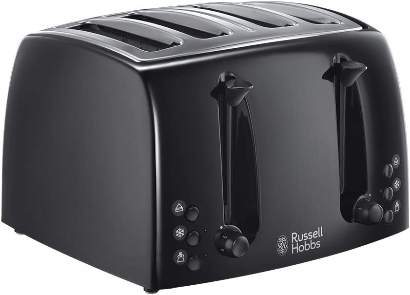 RUSSELL HOBBS 23251-56 - Tostadora Luna - Tecnología Fast Toast - Moonlight  Grey - Desayuno - Los mejores precios