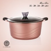 تصویر قابلمه گرانیتی کاندید مدل اوشن سایز ۲۴ 