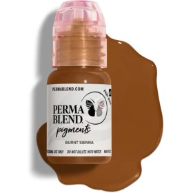 تصویر رنگ پرمابلند 15 میل برانت سینا | perma blend 15 ml brunt sienna 