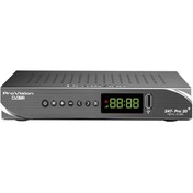 تصویر گیرنده دیجیتال DVB-T پروویژن مدل pro 20 plus- main10 مشکی 