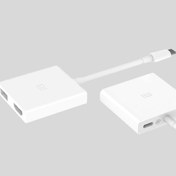 تصویر تبدیل USB Type-C به HDMI شیائومی ا Xiaomi USB Type-C to HDMI Multifunction Adapter Xiaomi USB Type-C to HDMI Multifunction Adapter