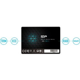 تصویر حافظه اس اس دی سیلیکون پاور مدل اسلیم اس 55 با ظرفیت 240 گیگابایت Slim S55 240GB Internal SSD Drive