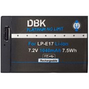 تصویر باتری دوربین کانن dbk lpe17 type c battery camera dbk lpe17 type c