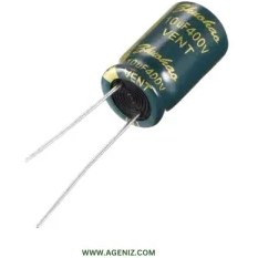 تصویر خازن الکترولیتی ۱۰ میکروفاراد ۵۰ ولت 