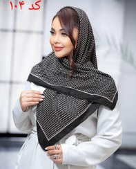 تصویر روسری نخی زنانه cotton / linen scarf