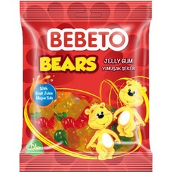 تصویر ببتو - پاستیل 80 گرم مدل خرسی ا Bebeto funny bears 80g Bebeto funny bears 80g