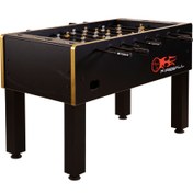 تصویر فوتبال دستی پایه ثابت طرح فایربال از MDF 