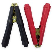 تصویر گیره سوسماری بزرگ سر باتری 16 سانت (یک جفت) 