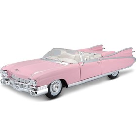 تصویر ماکت ماشین کادیلاک الدورادو 1:18 1959 Cadillac Eldorado Biarritz برند Maisto 1959 Cadillac Eldorado Biarritz