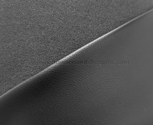 تصویر چرم مصنوعی طرح ساده رنگ مشکی ابعاد 100x140 سانت 