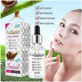 تصویر سرم صورت کلاژن حلزونی 30 گرم برند pei mei Snail Collagen Facial Serum 30g