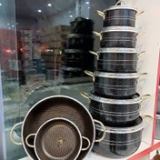 تصویر سرویس قابلمه تفلون ۱۴ پارچه 