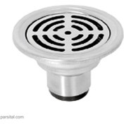 تصویر کفشور جاستایم استیل گرد C0305-04-79S1 justime-c0305-04-79s1-floordrain-brushednickle