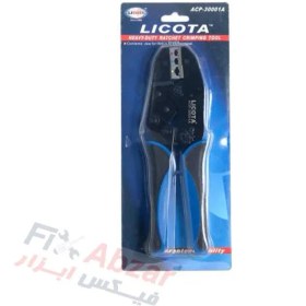 تصویر پرس کابلشو لیکوتا مدل ACP-30001A سایز 0.8 اینچ LICOTA HEAVY-DUTY CRIMPING TOOL MODEL ACP-30001A