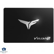 تصویر اس اس دی اینترنال تیم گروپ مدل VULCAN G ظرفیت 1 ترابایت TEAMGROUP T-Force Vulcan G 1TB SLC Cache 3D NAND TLC SSD