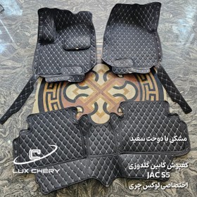 تصویر کفپوش کابین گلدوزی ۵ بعدی JAC S5 