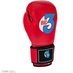 تصویر دستکش بوکس BIG3 red 
