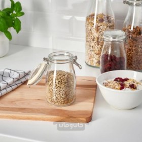 تصویر شیشه بطری شکل با درب ایکیا مدل IKEA KORKEN تحویل 29 روزه IKEA KORKEN