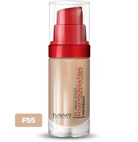 تصویر کرم پودر شیشه‌ای مپ بوته - F58 map foundation