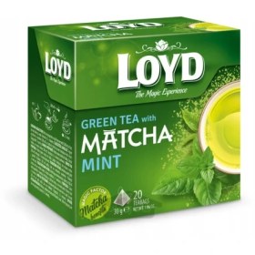 تصویر چای سبز با ماچا و نعنا لوید 30 گرم Loyd Loyd green tea with matcha and mint 30 g