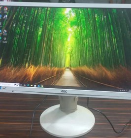 تصویر مانیتور ای او سی مدل E2460P سایز ۲۴ اینچ Full HD 