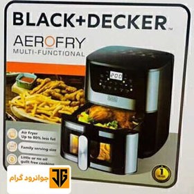 تصویر سرخ کن رژیمی 7لیتری بلک اند دکر مدل Black+Decker AEROFRY 