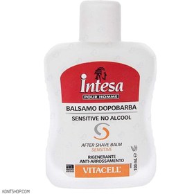 تصویر افتر شیو اینتسا (Intesa) مدل Vitacell حجم 100 میلی‌لیتر بعد از اصلاح