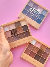 تصویر پالت سایه چشم دودوگرل ۱۲ رنگ مات 