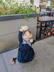 تصویر عروسک ننه بقچه به سر 